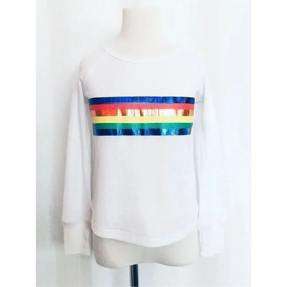 NEW sparkle by Stoopher Girls 5/6 Long Sleeve Knit Top